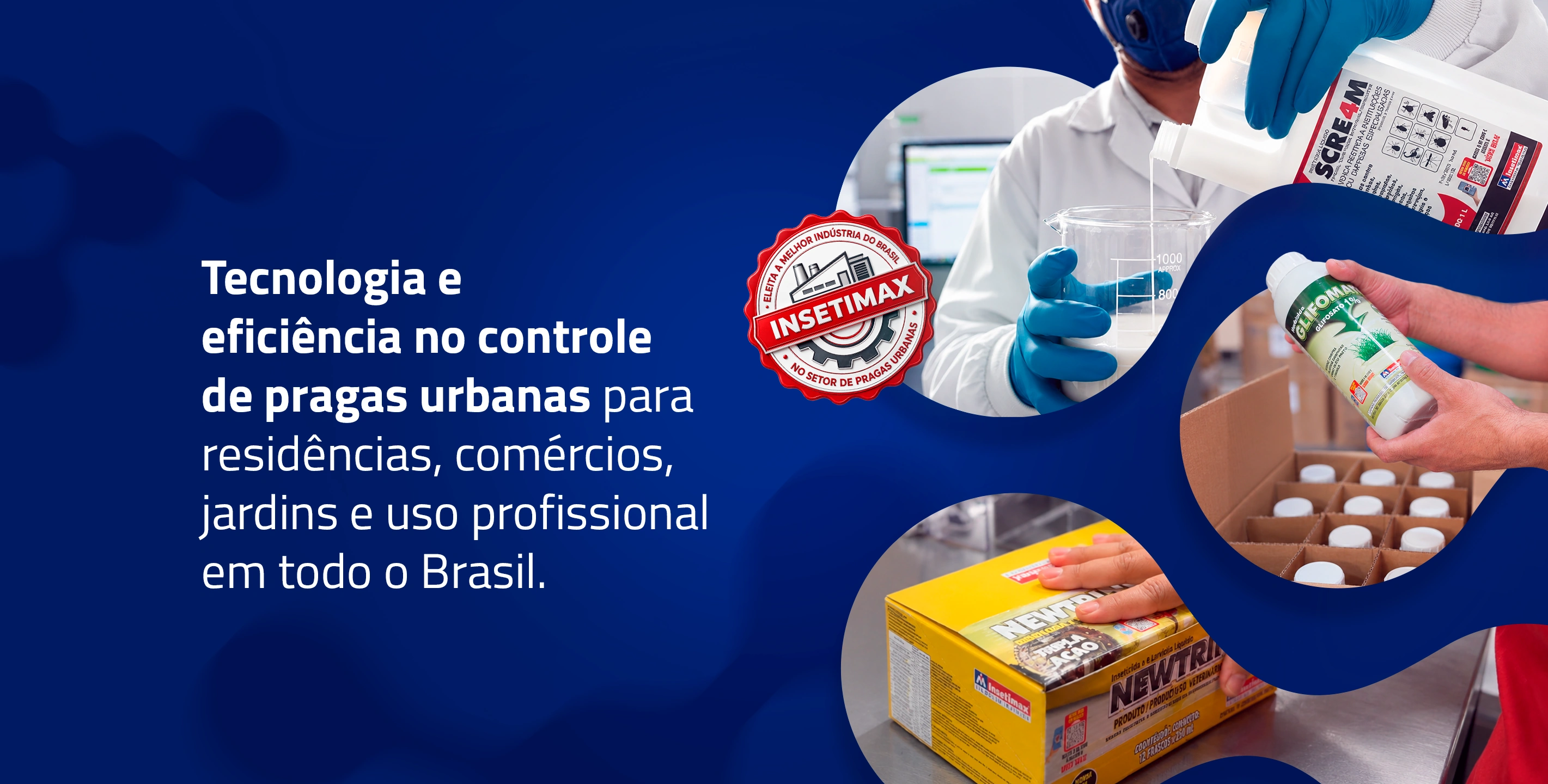 Tecnologia e eficiência no controle de pragas urbanas para residências, comércios, jardins e uso profissional em todo o Brasil.